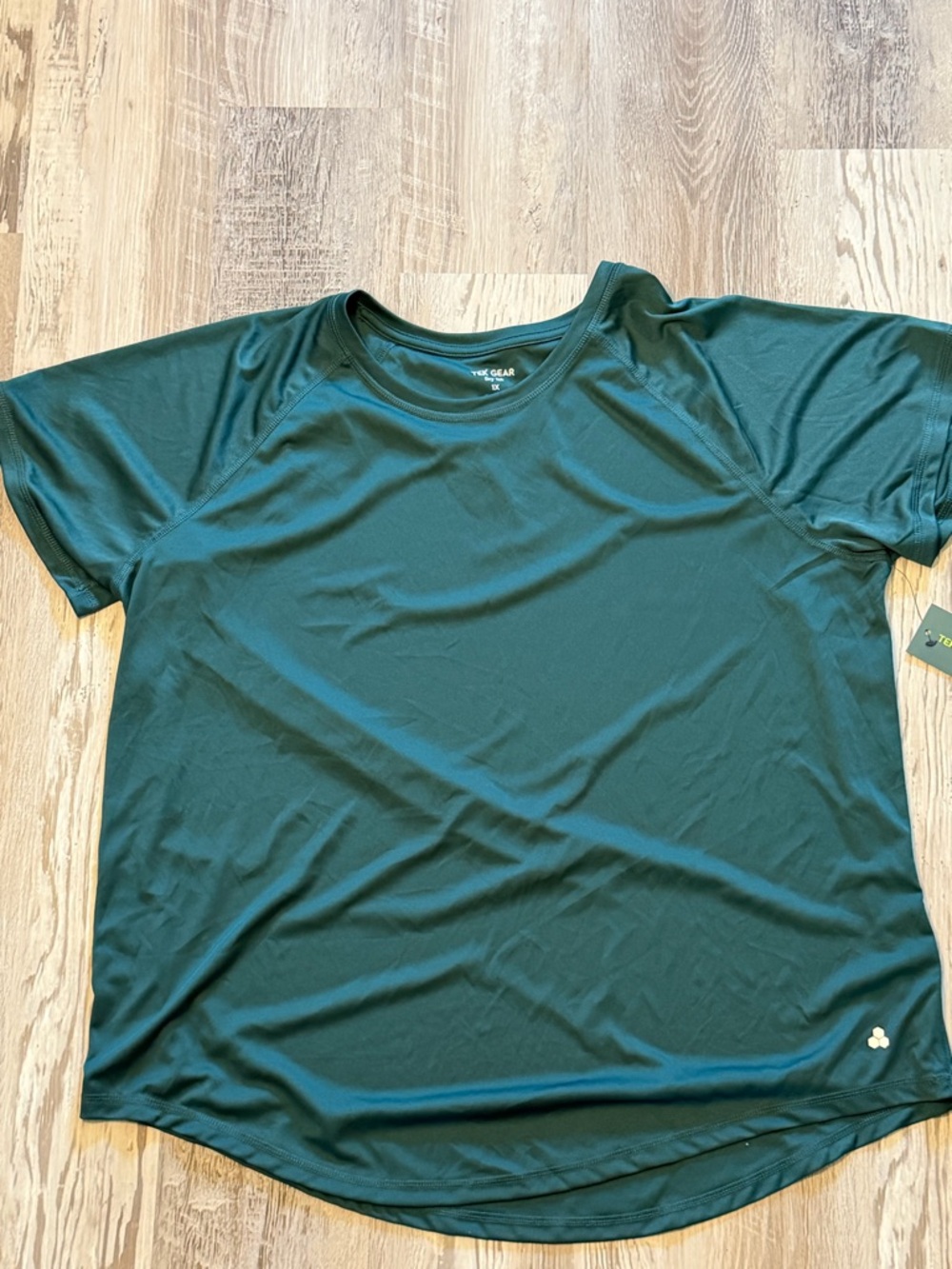 Tek Gear Dark Teal Dry Fit Athletic Tee